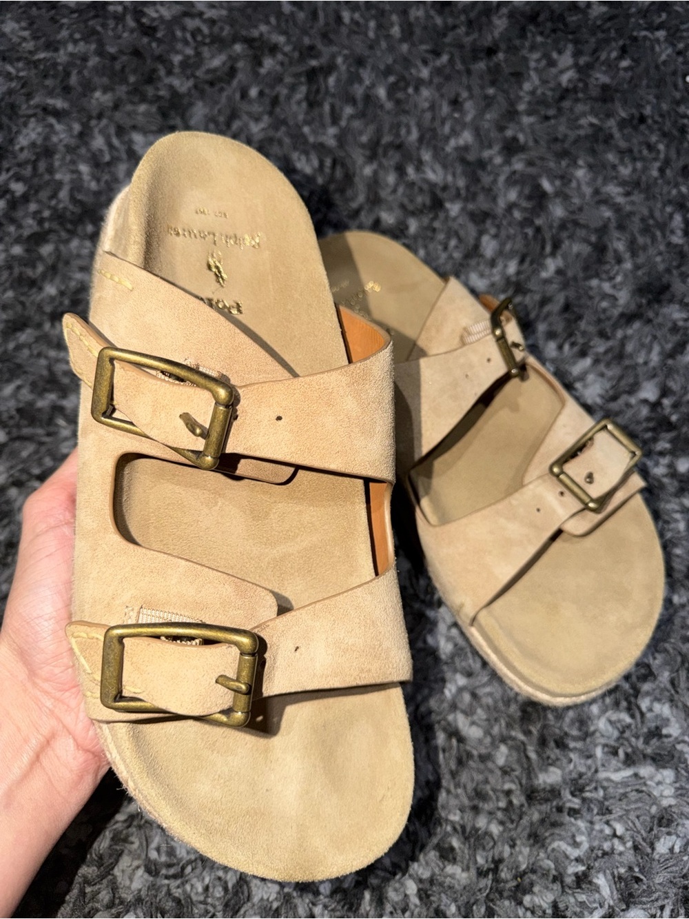 Polo Ralph Lauren! Turbach Suede Sandal - Size: 9 Men’s.